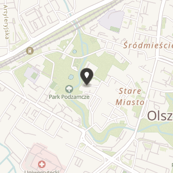 Polsko-Niemieckie Centrum Młodzieży Europejskiej w Olsztynie na mapie