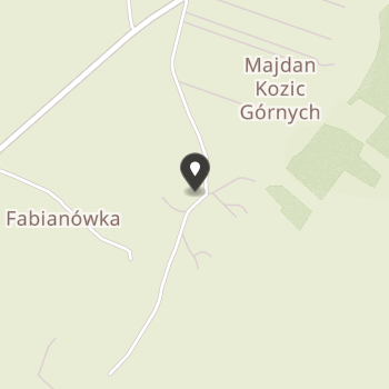 Ochotnicza Straż Pożarna w Majdanie Kozic Górnych na mapie