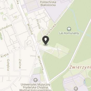 Stowarzyszenie na Rzecz Osób Starszych, Chorych Somatycznie i Niepełnosprawnych "Dobrze Być Razem" przy Domu Pomocy Społecznej w Białymstoku przy ul. Świerkowej 9 na mapie
