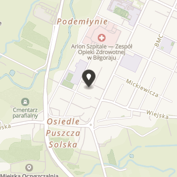 Stowarzyszenie Pomocy Dzieciom Niepełnosprawnym "Krok Za Krokiem" w Zamościu Koło Terenowe w Biłgoraju na mapie