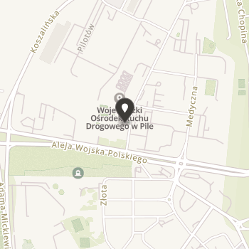 Klub Piłkarski Piła na mapie