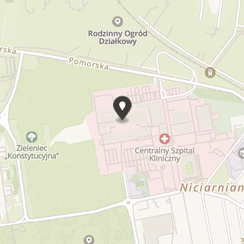 Fundacja Serce dla Serc Centralnego Szpitala Klinicznego Uniwersytetu Medycznego w Łodzi na mapie