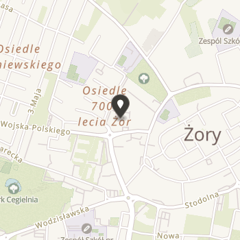 Kurkowe Bractwo Strzeleckie w Żorach na mapie