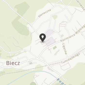 Automobilklub Biecki na mapie