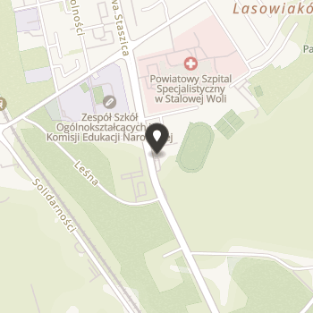 Międzyszkolny Klub Lekkoatletyczny "Sparta" w Stalowej Woli na mapie