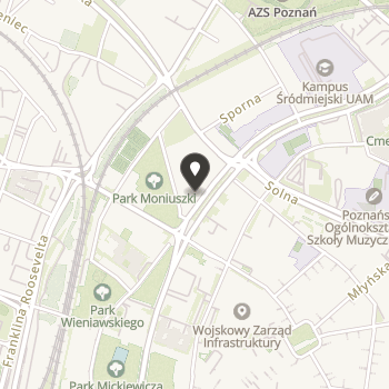 Polski Związek Niewidomych - Okręg Wielkopolski na mapie