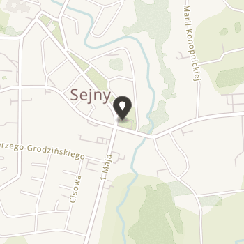 Stowarzyszenie Samorządów Ziemi Sejneńskiej na mapie
