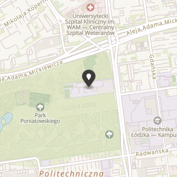 Łódzki Szkolny Związek Sportowy na mapie