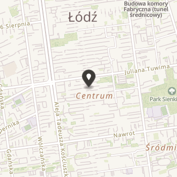 Fundacja Ulicy Piotrkowskiej na mapie