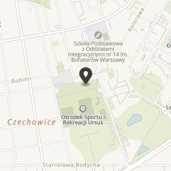 Ursusowskie Towarzystwo Sportowe "Akro-Bad" na mapie