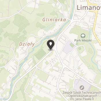 Miejski Klub Sportowy "Limanovia" w Limanowej na mapie