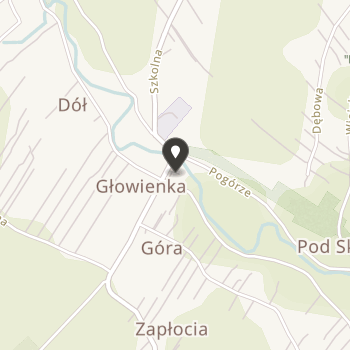 Ludowy Klub Sportowy "Głowienka" na mapie