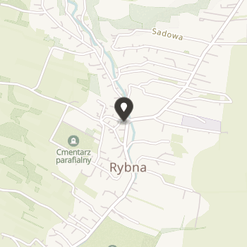 Ochotnicza Straż Pożarna w Rybnej na mapie
