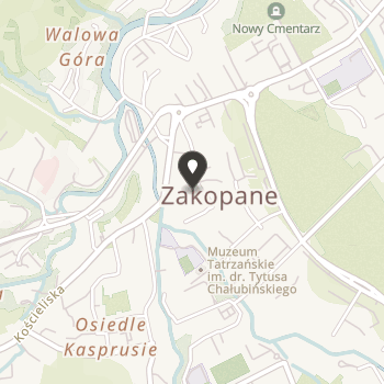 Podhalańskie Stowarzyszenie Przyjaciół Chorych Hospicjum Jezusa Miłosiernego na mapie