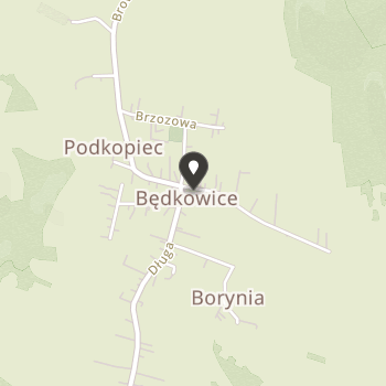 Ochotnicza Straż Pożarna w Będkowicach na mapie
