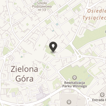 Zielonogórski Ludowy Klub Lekkoatletyczny na mapie