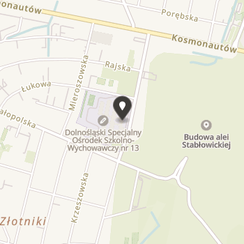 Wrocławskie Stowarzyszenie Przyjaciół Dzieci Niewidomych na mapie