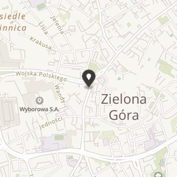 Towarzystwo Przyjaciół Dzieci Lubuski Oddział Regionalny w Zielonej Górze na mapie