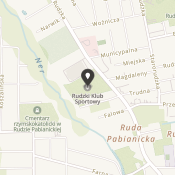 Rudzki Klub Sportowy na mapie