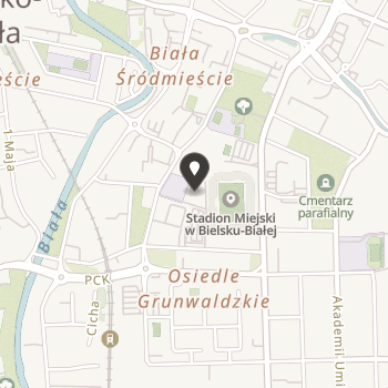 Bialski Klub Sportowy "Stal" na mapie