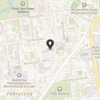 Łódzkie Stowarzyszenie Kultury Fizycznej, Sportu, Turystyki i Rekreacji na mapie