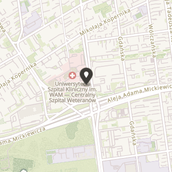 Fundacja Rozwoju Uniwersyteckiego Szpitala Klinicznego im. Wojskowej Akademii Medycznej Uniwersytetu Medycznego w Łodzi - Centralnego Szpitala Weteranów "Pro Cordis" na mapie