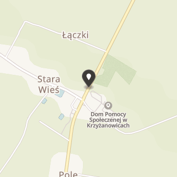 Ochotnicza Straż Pożarna w Krzyżanowicach na mapie