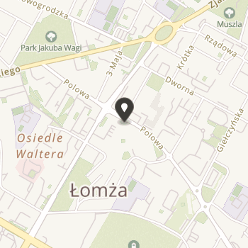 Stowarzyszenie Przyjaciół Dzieci i Młodzieży Niepełnosprawnych Intelektualnie "Pomocna Dłoń" przy Domu Pomocy Społecznej w Łomży, ul. Polowa 39 na mapie