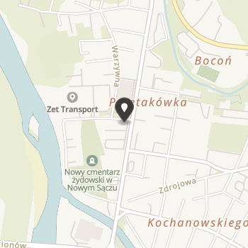 Fundacja im. Dra Jerzego Masiora w Nowym Sączu na mapie