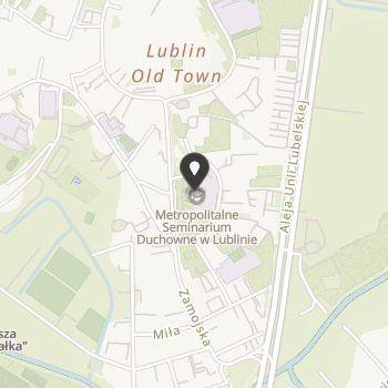 Metropolitalne Seminarium Duchowne w Lublinie na mapie