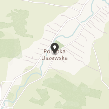 Ochotnicza Straż Pożarna w Porąbce Uszewskiej na mapie