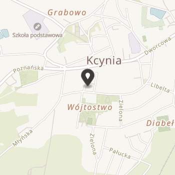 Ochotnicza Straż Pożarna w Kcyni na mapie