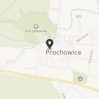 Polskie Towarzystwo Turystyczno-Krajoznawcze Oddział Ziemi Prochowickiej na mapie