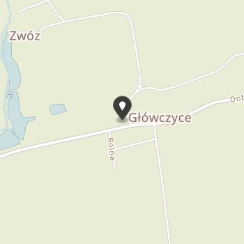 Stowarzyszenie Rozwoju Wsi Główczyce, Gosławice, Zwóz na mapie