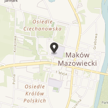 Stowarzyszenie Pomocy Liceum im. Marii Curie Skłodowskiej w Makowie Mazowieckim na mapie