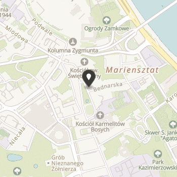 Caritas Archidiecezji Warszawskiej na mapie