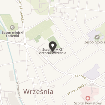 Miejski Klub Sportowy "Victoria" we Wrześni na mapie
