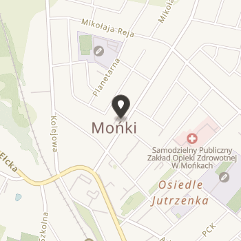 Fundacja na Rzecz Rozwoju Powiatu Monieckiego na mapie