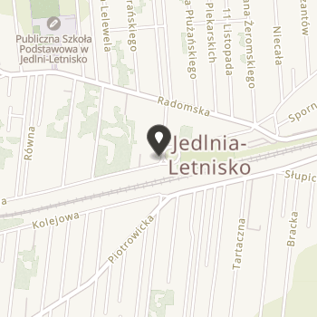 Stowarzyszenie Przyjaciół Jedlni-Letnisko i Wrzosowa na mapie