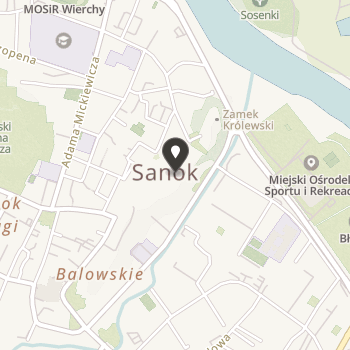 Polskie Towarzystwo Walki z Kalectwem Oddział Terenowy "Salutaris" w Sanoku na mapie