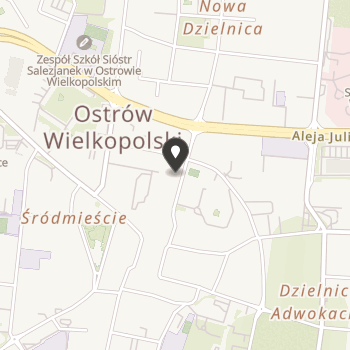 Uniwersytet Trzeciego Wieku w Ostrowie Wielkopolskim na mapie