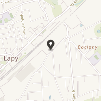 Klub Sportowy "Pogoń" Łapy na mapie