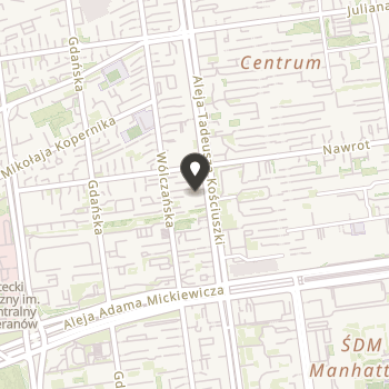 Klub Sportowy "Gwardia" Łódź na mapie