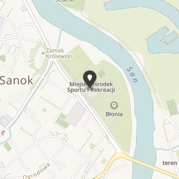 Uczniowski Klub Sportowy Niedźwiadki Mosir Sanok na mapie