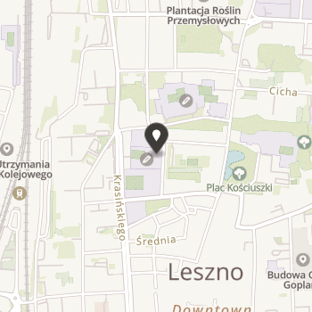 Towarzystwo Przyjaciół Zespołu Szkół nr 4 w Lesznie na mapie