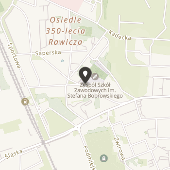 Fundacja na Rzecz Wspierania Rozwoju Zespołu Szkół Zawodowych im. Stefana Bobrowskiego "Cordis" z siedzibą w Rawiczu w Likwidacji na mapie