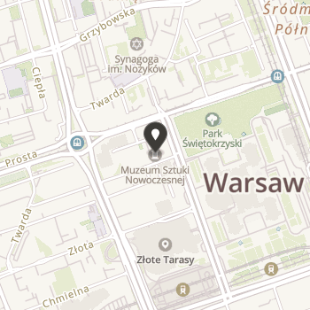 Towarzystwo Przyjaciół Muzeum Sztuki Nowoczesnej w Warszawie na mapie