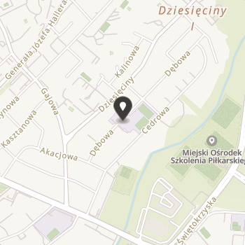 Miejski Ośrodek Szkolenia Piłkarskiego w Białymstoku na mapie