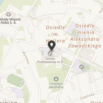 Uczniowski Klub Sportowy "Ósemka" Chojnice na mapie