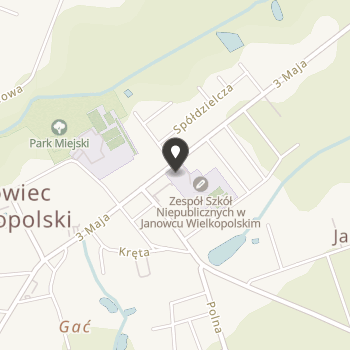 Uczniowski Ludowy Klub Sportowy "Orły Temidy" na mapie